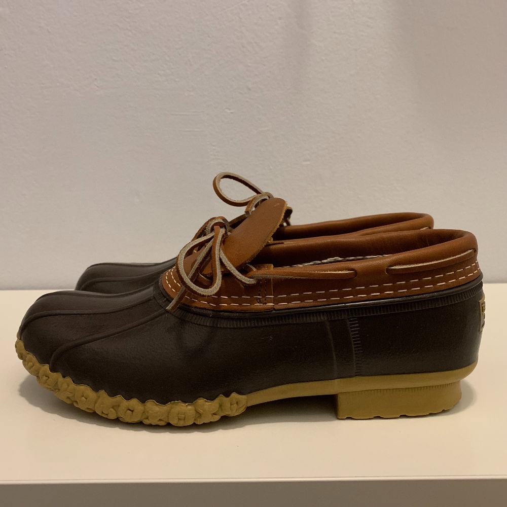 Mens L.L. Bean Boots Rubber Moc - Size 7 (NWOT)